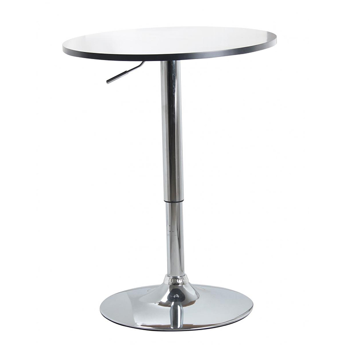 Zen Adjustable Metal Bar Table